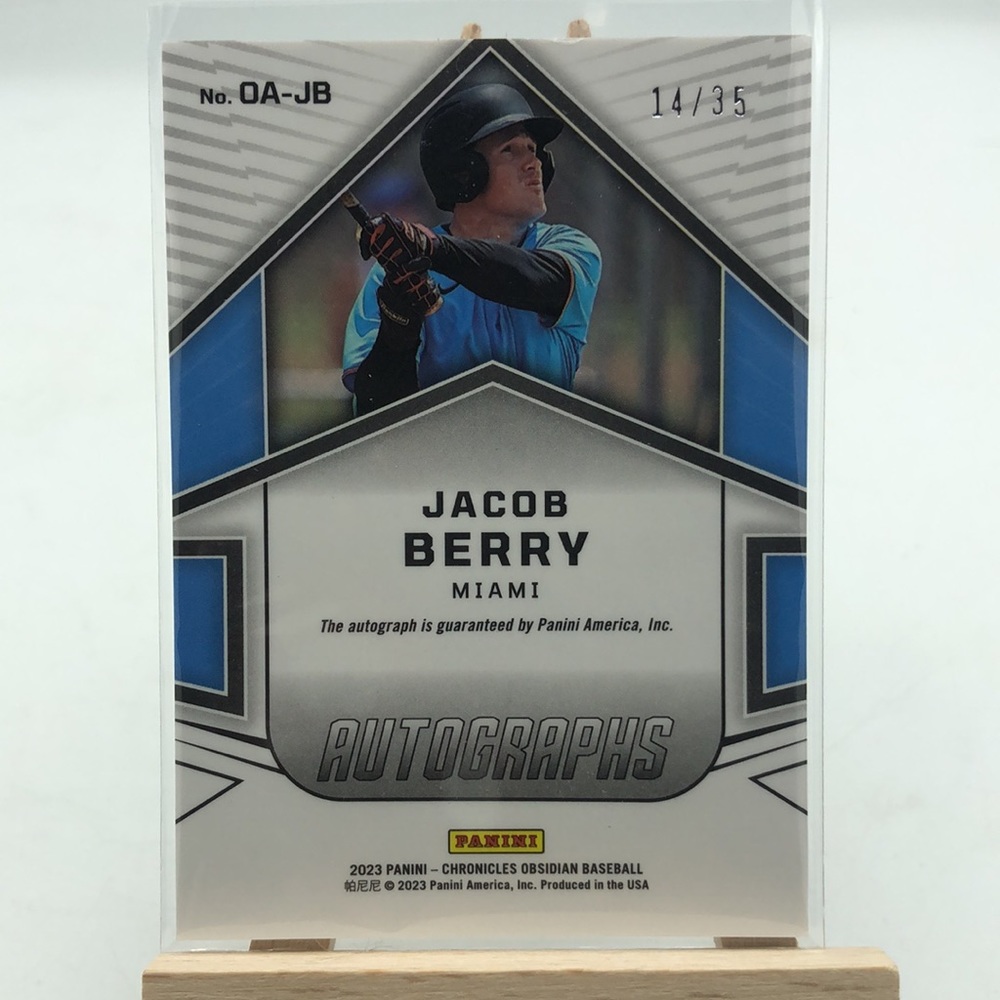 Jacob Berry Sticker Auto - Picture 2 of 3